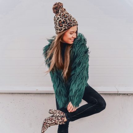 Leopard Beanie - Afbeelding 4