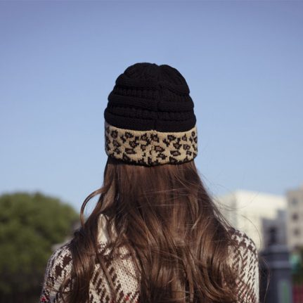 Leopard Beanie - Afbeelding 3